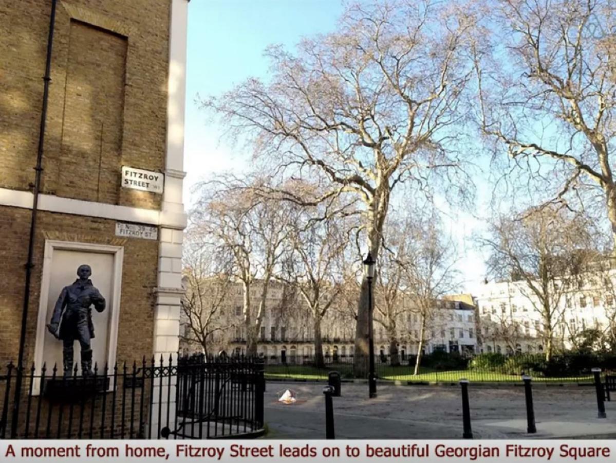 Elegant Fitzrovia Central London 2-Bed Nr Oxford Street Helpful Informative Host Dış mekan fotoğraf