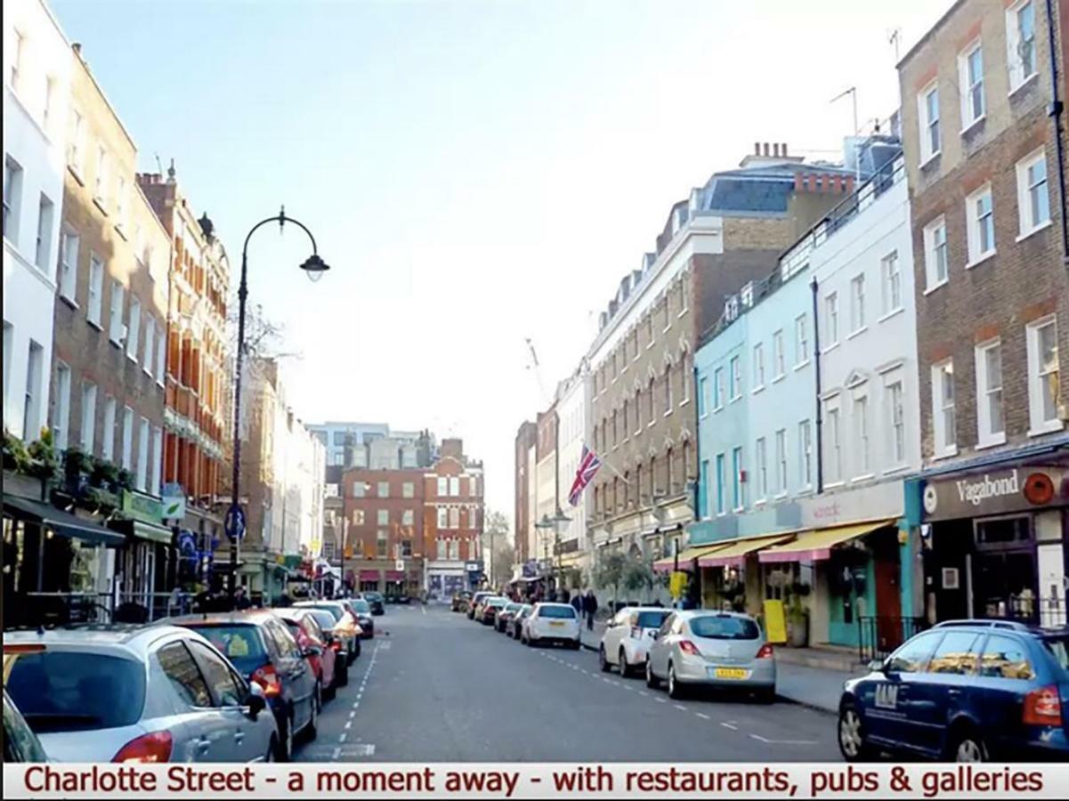 Elegant Fitzrovia Central London 2-Bed Nr Oxford Street Helpful Informative Host Dış mekan fotoğraf